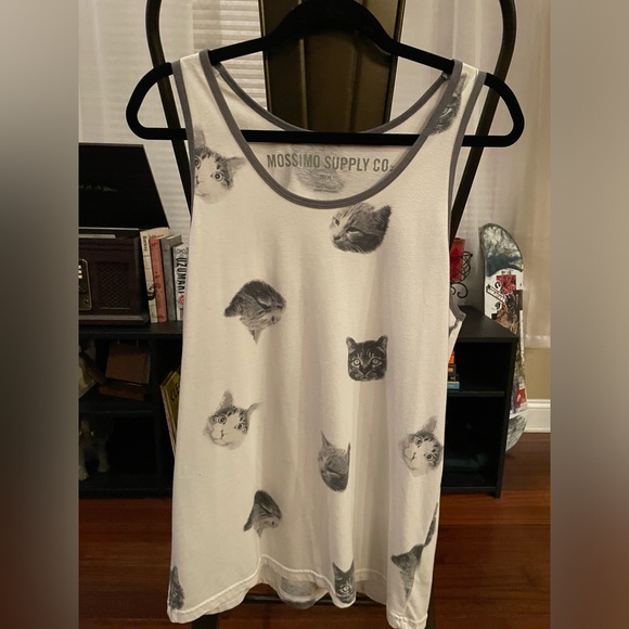 Mossimo Cat Tank Top Unisex Size M - Picture 1 of 3